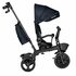 Tricicleta multifunctionala cu sezut reversibil Lionelo Kori, Blue Navy, Culoare: Albastru,poza 5