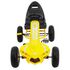 Kart cu pedale si roti gonflabile, varsta 3 ani+, 114x59x63 cm, Gokart CHAMPION - Galben, Culoare: Galben - poza 4 - ExclusivMAG.ro