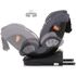 Scaun auto Chipolino Volare I-Size 40-150 cm granite cu sistem Isofix, Culoare: Gri, Grupa: 0-36kg (0 luni - 12 ani),poza 8  - ExclusivMAG.ro Scaun auto Chipolino Volare I-Size 40-150 cm granite cu sistem Isofix, Culoare: Gri, Grupa: 0-36kg (0 luni - 12 ani),poza 8