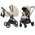 Carucior compact premium Carrello ULTRA 2 in 1 Cosmic Beige, Culoare: Bej, Model: 2 in 1  - ExclusivMAG.ro