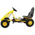 Kart cu pedale si roti gonflabile, varsta 3 ani+, 114x59x63 cm, Gokart CHAMPION - Galben, Culoare: Galben - poza 7 - ExclusivMAG.ro