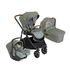 Carucior pentru copii multifunctional 3 in 1 Joie Versatrax E Dark Green, Culoare: Verde, Model: 3 in 1  - ExclusivMAG.ro