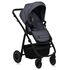 Carucior 3 in 1, Lionelo, Amber Plus, Pana la 22 kg, Gri, Culoare: Gri, Model: 3 in 1,poza 2