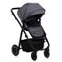 Carucior 3 in 1, Lionelo, Amber Plus, Pana la 22 kg, Gri, Culoare: Gri, Model: 3 in 1,poza 3