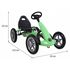 Kart cu pedale si roti gonflabile, varsta 3 ani+, 113x60x65 cm, Gokart STAR - Verde, Culoare: Verde - poza 6 - ExclusivMAG.ro