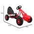 Kart cu pedale si roti gonflabile, varsta 3 ani+, 114x59x63 cm, Gokart CHAMPION - Rosu, Culoare: Rosu,poza 2