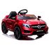 Masinuta electrica cu telecomanda, roti EVA, scaun piele, varsta 1-4 ani, Mercedes GLA45 - Cherry