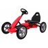 Kart cu pedale si roti gonflabile, varsta 3 ani+, 113x60x65 cm, Gokart STAR - Rosu, Culoare: Rosu