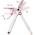 Scaun de masa Chipolino Super Chef 2 in 1 pink marshmallow, Culoare: Roz,poza 7