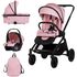 Carucior Chipolino Magnum 3 in 1 pink marshmallow, Culoare: Roz, Model: 3 in 1,poza 2