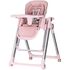 Scaun de masa Chipolino Super Chef 2 in 1 pink marshmallow, Culoare: Roz,poza 2