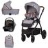 Carucior Chipolino Prestige 3 in 1 cloud grey, Culoare: Gri, Model: 3 in 1,poza 2