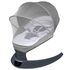 Leagan electric pentru bebelusi, cu spatar reglabil si senzor de miscare, AppeKids Evoque - Powder Grey, Culoare: Gri