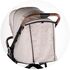 Carucior sport Chipolino Ultera cu husa picioare tiramisu, Culoare: Crem, Model: sport,poza 9