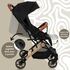 Carucior Sport AppeKids Travel, Ultracompact, Tip Troller - Black, Culoare: Negru, Model: sport,poza 5  - ExclusivMAG.ro Carucior Sport AppeKids Travel, Ultracompact, Tip Troller - Black, Culoare: Negru, Model: sport,poza 5