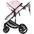 Carucior Chipolino Amore 2 in 1 pink marshmallow, Culoare: Roz, Model: 2 in 1,poza 5