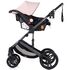 Carucior Chipolino Amore 3 in 1 pink marshmallow, Culoare: Roz, Model: 3 in 1,poza 9
