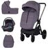 Carucior Chipolino Encanto 3 in 1 cloud, Culoare: Mov, Model: 3 in 1