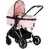 Carucior Chipolino Aura 3 in 1 pink marshmallow, Culoare: Roz, Model: 3 in 1,poza 2