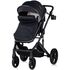 Carucior Chipolino Amore 2 in 1 blackberry, Culoare: Negru, Model: 2 in 1,poza 3