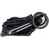 Carucior Chipolino Aura 2 in 1 blackberry, Culoare: Negru, Model: 2 in 1,poza 7