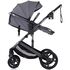 Carucior Chipolino Amore 2 in 1 cloud grey, Culoare: Gri, Model: 2 in 1,poza 5