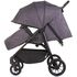 Carucior gemeni Chipolino Top Stars anthracite, Culoare: Gri/Negru, Model: gemeni,poza 6