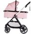 Carucior Chipolino Marbella 3 in 1 pink marshmallow, Culoare: Roz, Model: 3 in 1,poza 3