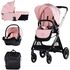 Carucior Chipolino Elite 3 in 1 pink marshmallow, Culoare: Roz, Model: 3 in 1