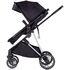 Carucior Chipolino Aura 2 in 1 blackberry, Culoare: Negru, Model: 2 in 1,poza 4
