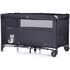 Patut pliabil Chipolino Relax anthracite cu laterala culisanta, Culoare: Negru, Dimensiuni: 120x60,poza 3