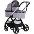 Carucior Chipolino Marbella 3 in 1 cloud grey, Culoare: Gri, Model: 3 in 1,poza 2