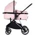 Carucior Chipolino Aura 2 in 1 pink marshmallow, Culoare: Roz, Model: 2 in 1,poza 6