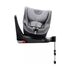 Scaun auto Dualfix M I-size Grey Marble Britax-Romer, Culoare: Gri deschis, Grupa: 61-105cm (4luni - 4ani)