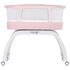 Patut cu leganare si cantar integrat Chipolino Sogno 2 in 1 pink, Culoare: Roz, Dimensiuni: 95x65,poza 4