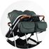 Carucior gemeni Chipolino Duo Smart 2 in 1 basil, Culoare: Verde, Model: gemeni,poza 10