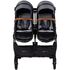 Carucior gemeni Chipolino Duo Smart 2 in 1 cloud, Culoare: Gri/Negru, Model: gemeni,poza 8