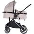 Carucior Chipolino Aura 2 in 1 tiramisu, Culoare: Bej, Model: 2 in 1,poza 6