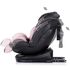 Scaun auto Chipolino Hypnotic I-Size 40-150 cm cu sistem Isofix si sezut rotativ pink marshmallow, Culoare: Roz, Grupa: 0-36kg (0 luni - 12 ani),poza 5