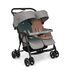 Carucior de gemeni Joie Aire Twin Pebble, Culoare: Gri