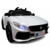 Masinuta electrica cu telecomanda si functie de balansare Cabrio Z6, 88x47x40 cm, varsta 1-4 ani, roti si scaun din plastic, putere 70W, R-Sport - Alb, Culoare: Alb, Capacitate acumulator: 6V  - ExclusivMAG.ro