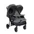 Carucior de gemeni Joie Estrella Ebony, Culoare: Gri, Model: gemeni,poza 2