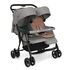 Carucior de gemeni Joie Aire Twin Pebble, Culoare: Gri,poza 3