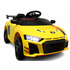 Masinuta electrica cu telecomanda si functie de balansare Cabrio A1 R-Sport - Galben, Culoare: Galben, Capacitate acumulator: 6V,poza 3  - ExclusivMAG.ro Masinuta electrica cu telecomanda si functie de balansare Cabrio A1 R-Sport - Galben, Culoare: Galben, Capacitate acumulator: 6V,poza 3