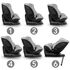 Scaun auto cu ISOFIX Kidwell GoCar, grupa 40-135 cm, i-Size, omologare R129 - Gri, Culoare: Gri, Grupa: 0-36kg (0 luni - 12 ani),poza 10