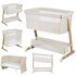 Patut co-sleeper, Lionelo, Thomi Plus, 5 in 1, Multifunctional, Bej, Culoare: Bej, Dimensiuni: 95x65,poza 2