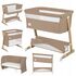Patut co-sleeper, Lionelo, Thomi Plus, 5 in 1, Multifunctional, Maro, Culoare: Maro, Dimensiuni: 95x65,poza 2