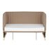 Patut co-sleeper, Lionelo, Thomi Plus, 5 in 1, Multifunctional, Maro, Culoare: Maro, Dimensiuni: 95x65,poza 11
