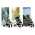 Carucior sport pentru copii, 78 x 33 x 104 cm, Nukido Paseo 716005 - Verde, Culoare: Verde, Model: sport - poza 5 - ExclusivMAG.ro