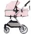 Carucior Chipolino Vista 3 in 1 pink marshmallow, Culoare: Roz, Model: 3 in 1,poza 8